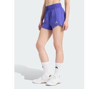 adidas Donna Tech Pacer Workout Woven Shorts, Pure Purple, XXS 3 inch