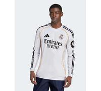 Adidas Real Madrid 25/26 Home Long Sleeve T-shirt Bianco XL Uomo