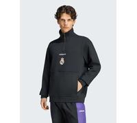 adidas performance Real madrid eqt top con zip corta nero 2XL