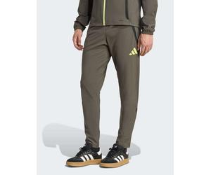 adidas Performance - Real Madrid Tiro 25 Competition - Pantaloni da trasferta grigio utility/giallo semi ghiacciato M