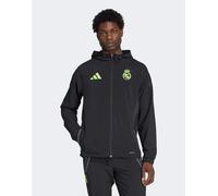 Giacca da viaggio Tiro 25 Pro Vis Tech Real Madrid Black / Lucid Lemon XS