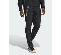 Real Madrid Pantaloni da viaggio Tiro 25 Pro Vis Tech Black / Lucid Lemon 2XL