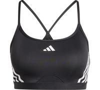 ADIDAS PERFORMANCE Reggiseno sportivo 'AERCT LS 3S BRA' nero / bianco Donna ADIDAS PERFORMANCE L nero / bianco