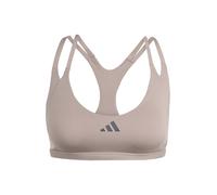 ADIDAS PERFORMANCE Reggiseno sportivo 'Aeroimpact Luxe' mocca / nero Donna ADIDAS PERFORMANCE M mocca / nero