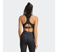 ADIDAS PERFORMANCE Reggiseno sportivo nero / bianco, Taglia M-L