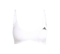 ADIDAS PERFORMANCE Reggiseno sportivo 'OPT ESS' nero / bianco Donna ADIDAS PERFORMANCE M