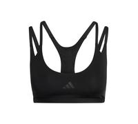 ADIDAS PERFORMANCE Reggiseno sportivo 'OPT STRP LS BRA' nero Donna ADIDAS PERFORMANCE L