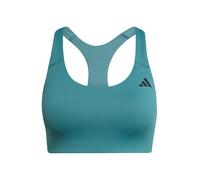 ADIDAS PERFORMANCE Reggiseno sportivo 'PWI' petrolio / nero Donna ADIDAS PERFORMANCE L petrolio / nero