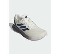 adidas Uomo Runfalcon 5 Running Shoes, off White/Dark Blue/Dash Grey, 45 1/3 EU