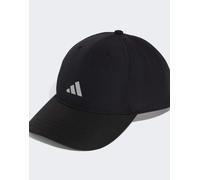 adidas Performance - Running Essential Climacool - Cappellino con visiera a 6 pannelli nero e argento riflettente L-XL