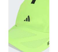 adidas performance - Runningxadizero - Cappellino Climacool leggero limone lucido e nero riflettente-Giallo S-M