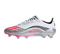 Scarpe da calcio F50 Messi Elite per terreni naturali compatti Cloud White / Lucid Red / Silver Metallic 43 1/3
