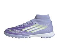 adidas F50 SPARKFUSION League W Mid Turf Football Boots, Scarpe da Calcio Donna, Violet Tone/Lucid Lemon/Purple Rush, 44 2/3 EU
