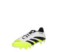 adidas Predator Club Firm Multi Ground Football Boots, Scarpe da Calcio Unisex-Adulto, Cloud White/Core Black/Lucid Lemon, 47 1/3 EU