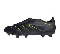 adidas Predator League Fold-Over Tongue Firm Multi Ground Football Boots, Scarpe da Calcio Unisex-Adulto, Core Black/Carbon/Lucid Lemon, 44 EU