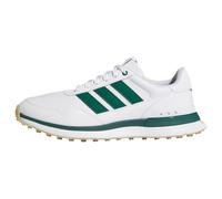 adidas Uomo S2G 26 Leather Spikeless Golf Shoes, Ftwr White/Collegiate Green/Gum 3, 40 EU