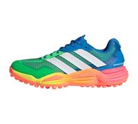 adidas Unisex - Adulto Adipower Hockey 4 Shoes, Lucid Ray Blue/Ftwr White/Screaming Green, 45 1/3 EU
