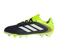 adidas Unisex - Bambini e Ragazzi Copa Pure III Club Firm Ground/Multi Ground Football Boots Kids, Core Black Cloud White Lucid Lemon, 35.5 EU