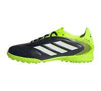 Copa Pure 3 League Turf Scarpe da Calcio Bambini Core Black / Cloud White / Lucid Lemon 33 1/2