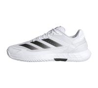 adidas Uomo Defiant Speed 2 Tennis Shoes, Cloud White/Core Black/Grey One, 42 2/3 EU