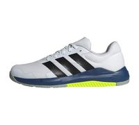 adidas Uomo Dropset Base Training Shoes, Ftwr White/Core Black/Dusky Petrol, 42 EU