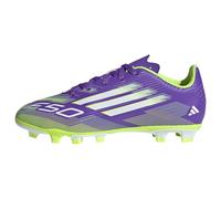 adidas F50 Club Firm Multi Ground Football Boots Kids, Scarpe da Calcio, Purple Rush/Cloud White/Lucid Lemon, 21.5 EU