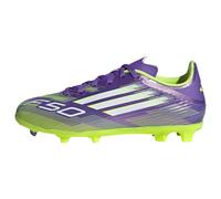 Scarpe F50 League Firm/Multi-Ground per bambini Purple Rush / Cloud White / Lucid Lemon 33 1/2