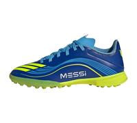 ADIDAS PERFORMANCE Scarpa sportiva 'F50 Messi League' blu chiaro / blu scuro / giallo / grigio chiaro Bambini ADIDAS PERFORMANCE 34 blu chiaro / blu scuro / giallo / grigio chiaro
