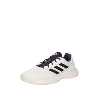 Scarpe da tennis da uomo Adidas GameCourt 2 M - core white/core black/aurora plum - Bianco (40 2/3)