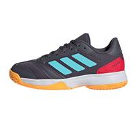 Adidas Scarpe sportive Ligra 8 Indoor Bambini Aurora Onix/Flash Aqua/Semi Lucid Red 36