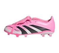 PREDATOR LEAGUE Stivali da Calcio per Bambini con Linguetta Ripiegata Firm Ground/Multi Ground Beckham Beam Pink / Core Black / Cloud White 33 1/2