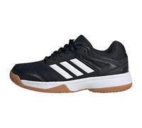 adidas Speedcourt Indoor Shoes Kids, Scarpe Unisex-Adulto, Core Black/Cloud White/Gum, 33 EU