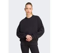 adidas Donna Soft Lux Loose Sweatshirt, Black, S