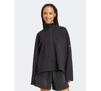 adidas Donna Adulto Soft Lux Quarter Zip S Nero