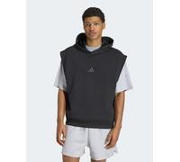 Gilet con cappuccio Soft Lux Black XS