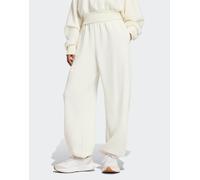 adidas Performance - Soft Lux - Pantaloni ampi bianco sporco XS