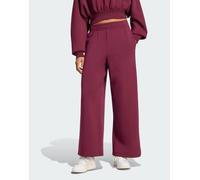 adidas Performance - Soft Lux - Pantaloni dritti color granata-Rosso M