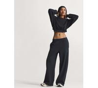 Adidas Soft Lux Straight Leg Tracksuit Pants Nero 2XL / Regular Donna