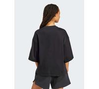 adidas Performance - Soft Lux - T-shirt ampia nera-Nero M