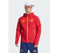 adidas performance - Spain Tiro Travel - Giacca a vento rosso team power 2 con zip XS