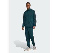 adidas performance - Sportswear - Giacca sportiva basic color edera aurora in tricot con 3 strisce-Verde XL