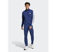 adidas Performance - Sportswear - Tuta sportiva basic in tricot blu scuro con logo a 3 strisce M