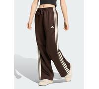 adidas performance - Stadium - Pantaloni sportivi color caffè aurora con 3 strisce-Marrone M