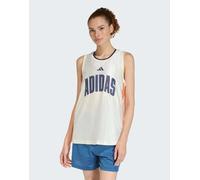 adidas Performance - Stadium - Top senza maniche bianco L