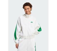 adidas Performance - Stadium - Top sportivo bianco e verde XS