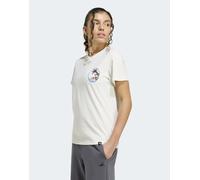 adidas performance - Summer Slide - T-shirt bianco sporco con grafica2 M