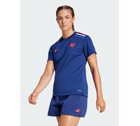 adidas Performance - T-shirt da rugby home supporter Francia blu scuro L