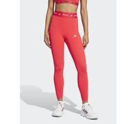 adidas Performance - Techfit - Leggings a 7/8 color rubino puro-Rosso XS