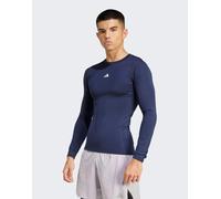adidas Performance - Techfit - Top a maniche lunghe da allenamento compressiva color inchiostro-Nero M