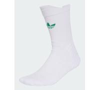 adidas Performance - Tennis adidas Originals - Calzini bianchi e verdi con bordino-Bianco 46-48